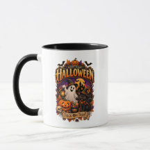 Caneca da Temporada Assustadora de Halloween Prese