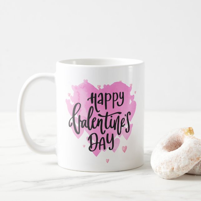 Caneca da tipografia | do feliz dia dos namorados (Com Donut)