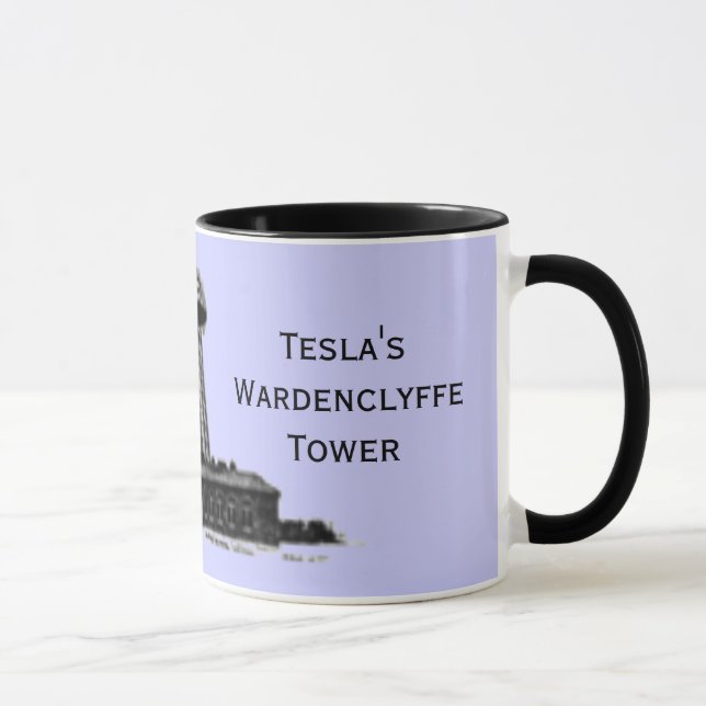 Caneca da torre do Wardenclyffe de Tesla (Direita)