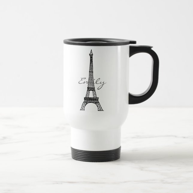 Caneca da torre Eiffel (Direita)