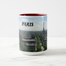 Caneca da Torre Eiffel de Paris