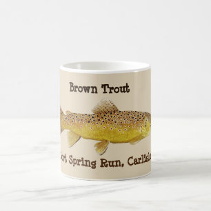 Caneca da truta de Brown