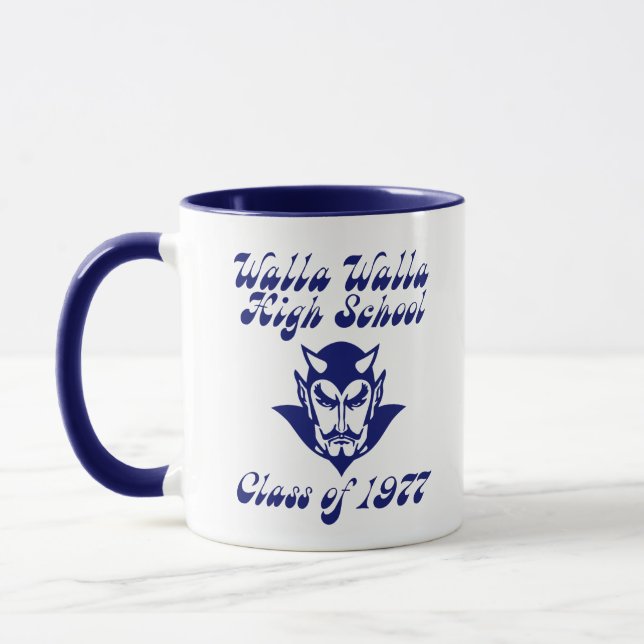 Caneca da Turma de Wa-Hi de 1977 (Esquerda)