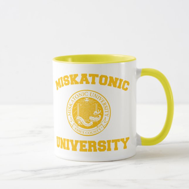 Caneca da universidade de Miskatonic (Direita)