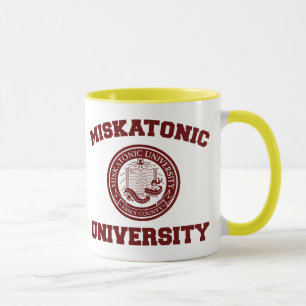 Caneca da universidade de Miskatonic
