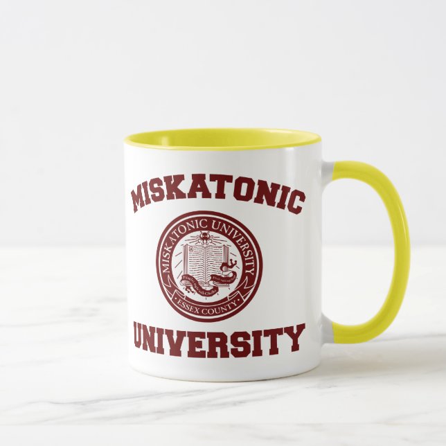 Caneca da universidade de Miskatonic (Direita)