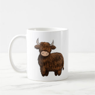 Caneca da vaca das montanhas
