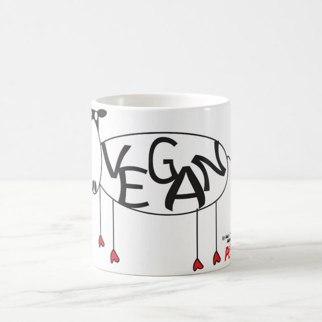 Caneca da vaca do Vegan (Centro)