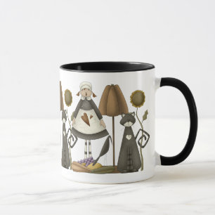 Caneca da vida do peregrino da acção de graças