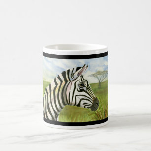 Caneca da zebra do Damara