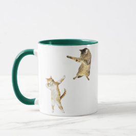 Caneca Dabbing Cat Funny Meme for Cats Lovers