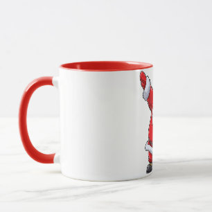 Caneca Dabbing Papai Noel Boys de Natal Men Engraçado Xma