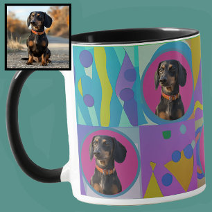 Caneca Dachshund de Estimação Personalizado ou Mamãe de C