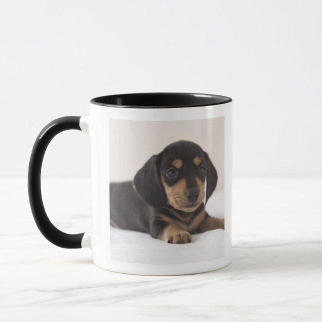 Caneca Dachshund diminuto (Esquerda)
