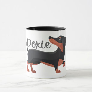 Caneca Dachshund Dog Love