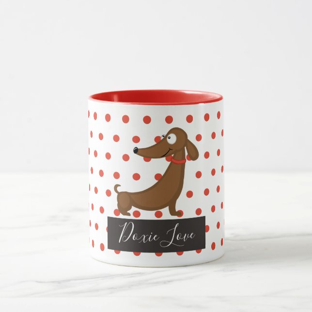 Caneca Dachshund (Doxie) Love Mug (Centro)