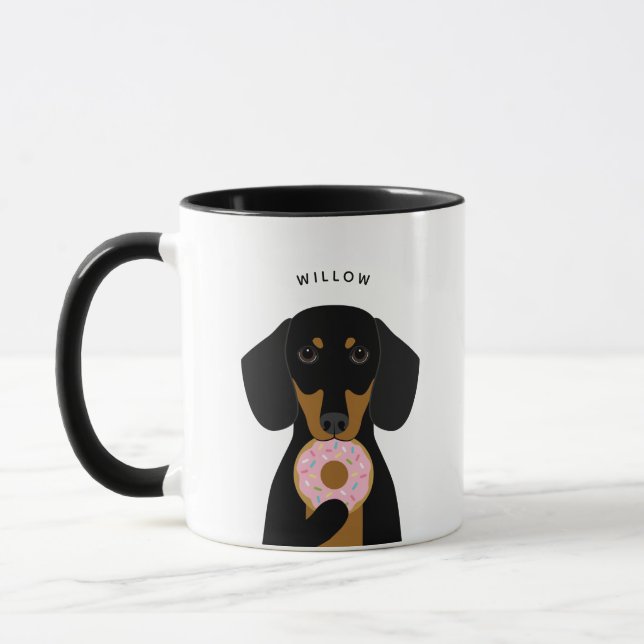 Caneca Dachshund Mugs (Esquerda)