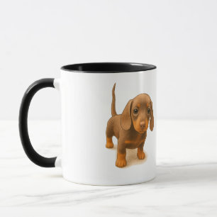 Caneca Dachshund Por favor, leve-me com você!