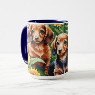 Caneca Dachshund Puppy Mug