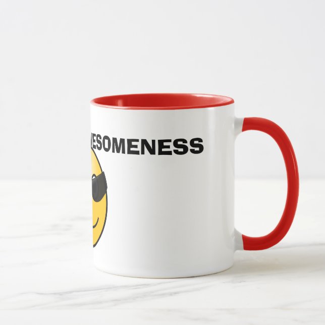 Caneca dada deus de Awesomeness (Direita)