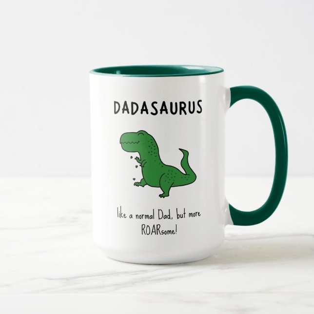 Caneca Dadasaurus Funny T-Rex (Direita)