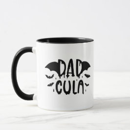 Caneca Dadcula | Família Engraçada Halloween Casal
