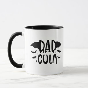 Caneca Dadcula Família Engraçada Halloween Casal