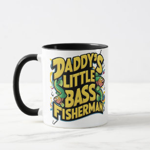 Caneca Daddys Little Bass Pescador
