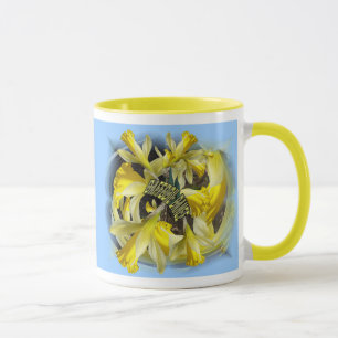 Caneca DAFFODIL DANCE ~ Ringer Mug