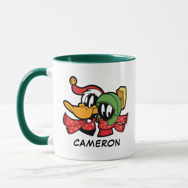 Caneca DAFFY DUCK™ & MARVIN MARTIAN™ "Ho Ho!" (Esquerda)