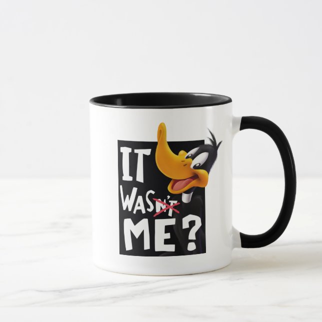 Caneca DAFFY DUCK™ - Não fui eu / fui eu (Direita)