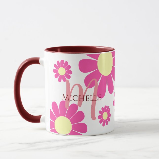 Caneca Daisy Cherry Monograma Mug (Esquerda)