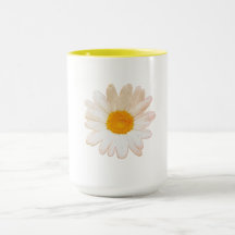 Daisy Flower Mug – Summer Botanical Cozy