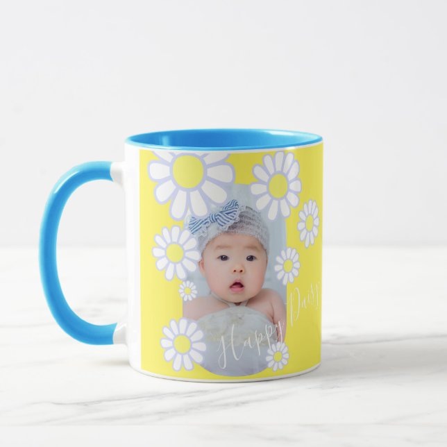Caneca Daisy Simple Yellow Photo Baby (Esquerda)