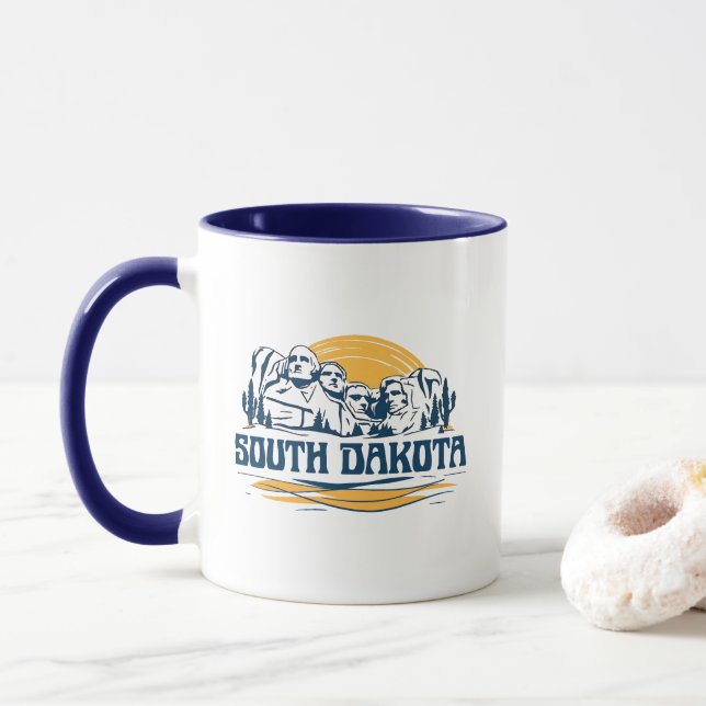 Caneca Dakota do Sul Estados Unidos da América (Com Donut)