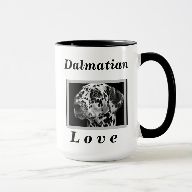 Caneca Dalmaciano Love Dog Lover Dift para Seu Café (Direita)