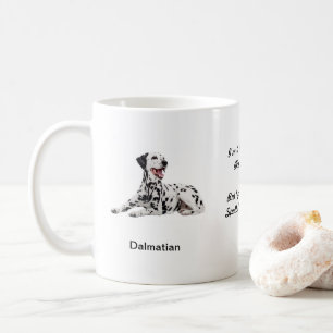 Caneca Dalmatian - com duas imagens e um motivo