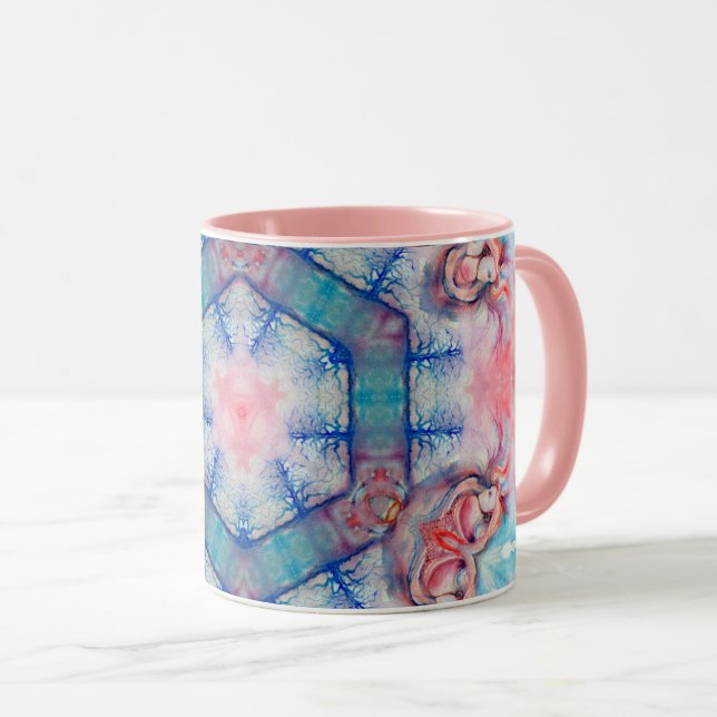 Caneca Dama AVALON do lago, Reflexões Mágicas de Água (Frente Esquerda)