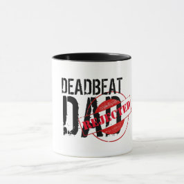 Caneca Dama de pai mortal da Trendy hip Rejeitada para pa