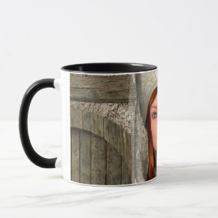 Caneca Dama Medieval