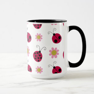 Caneca Damybugs e Flores