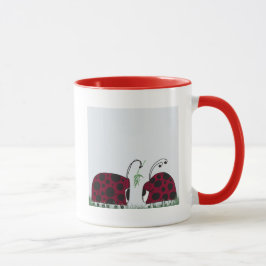 Caneca Damybugs E Mistletoe Bonitos