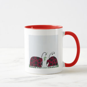 Caneca Damybugs E Mistletoe Bonitos