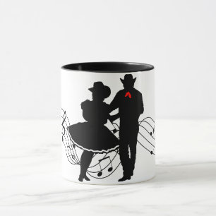 Caneca Dança ao quadrado