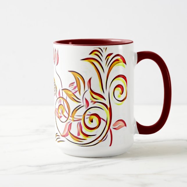 Caneca Dança de café (Direita)