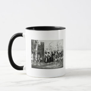 Caneca Dança do búfalo em Povoado indígeno de Zuni