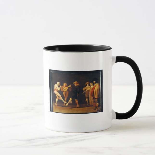 Caneca Dança dos atores da farsa (Direita)