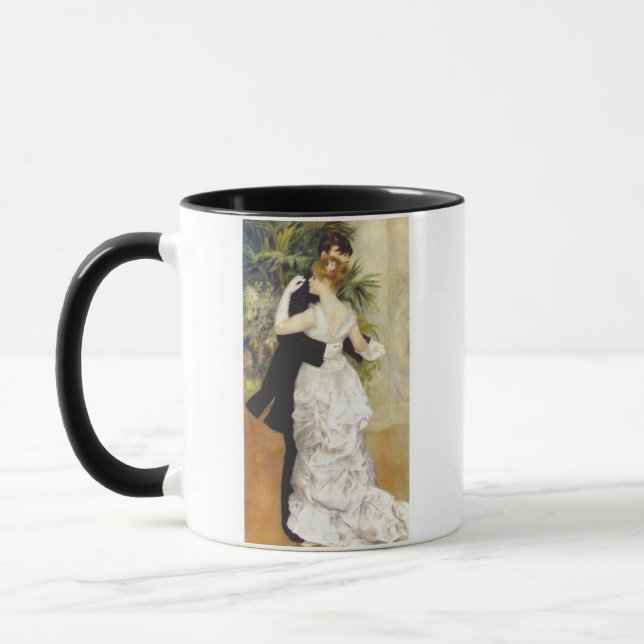 Caneca Dança na cidade por Renoir (Esquerda)