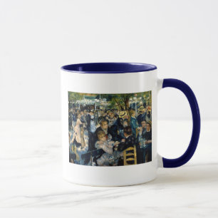 Caneca Dança no Le Moulin de la Galette por Renoir