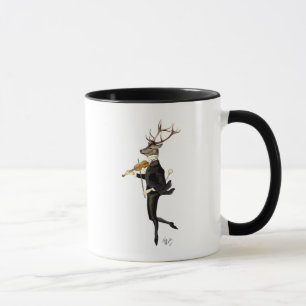 Caneca Dançando veado com violino